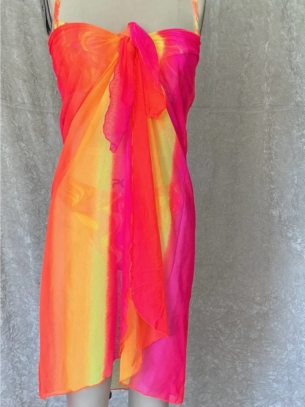 Bikini Set with Matching Sarong – Size 6